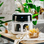 Air Fryer Fryer Free Fat 8L Fryer XXL 2500W 9 Programs Temperature Control 80-200 C Timer LED Display