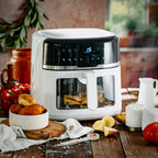 Air Fryer Fryer Free Fat 8L Fryer XXL 2500W 9 Programs Temperature Control 80-200 C Timer LED Display