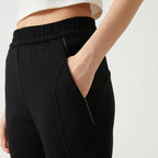 K2570L Winter High Quality Luxury Women's Clothing 80% Long Staple Cotton Sweatshirt Trousers