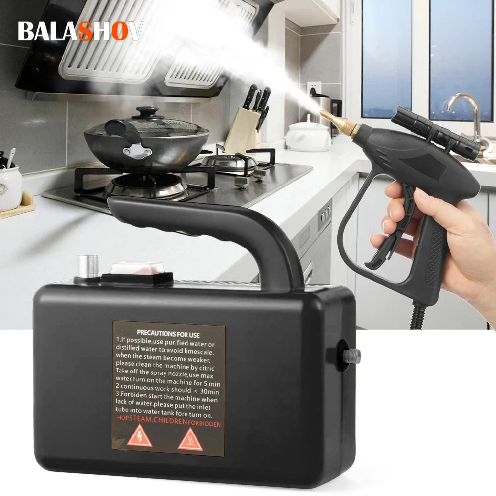 High Steam Cleaner High Temperature  Sterilization Air Conditioning Kitchen Hood Car Appliances Steam Cleaners 2600W