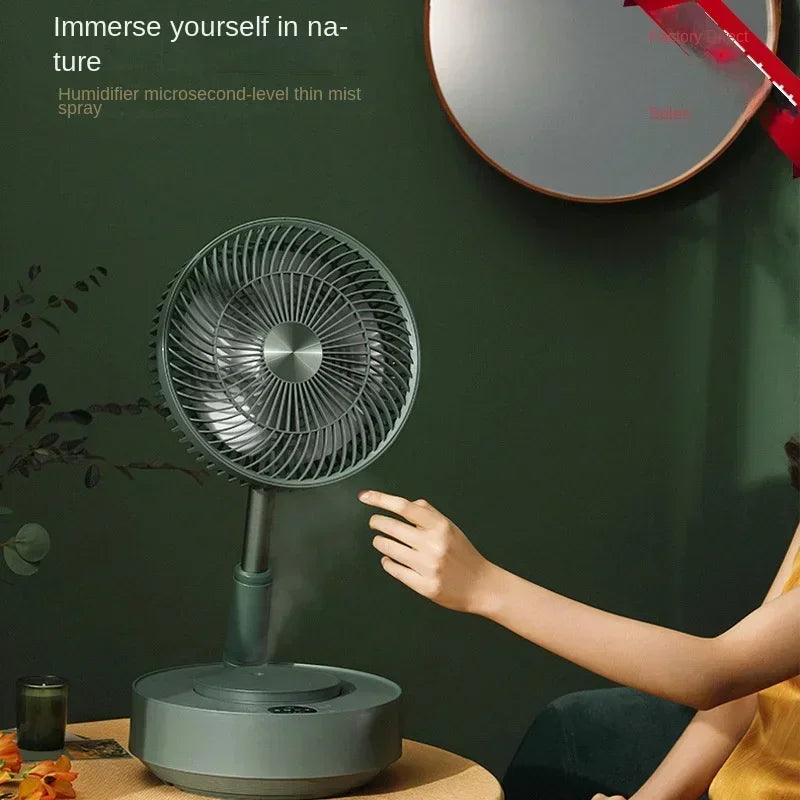 36V/110V/220V  Small Home Appliance Suspended Floor Fan with Powerful Airflow and Adjustable Height DD