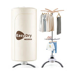 220V Electric Clothes Dryer Portable Drying Rack Warm Air Folding Drying Machine With Timing