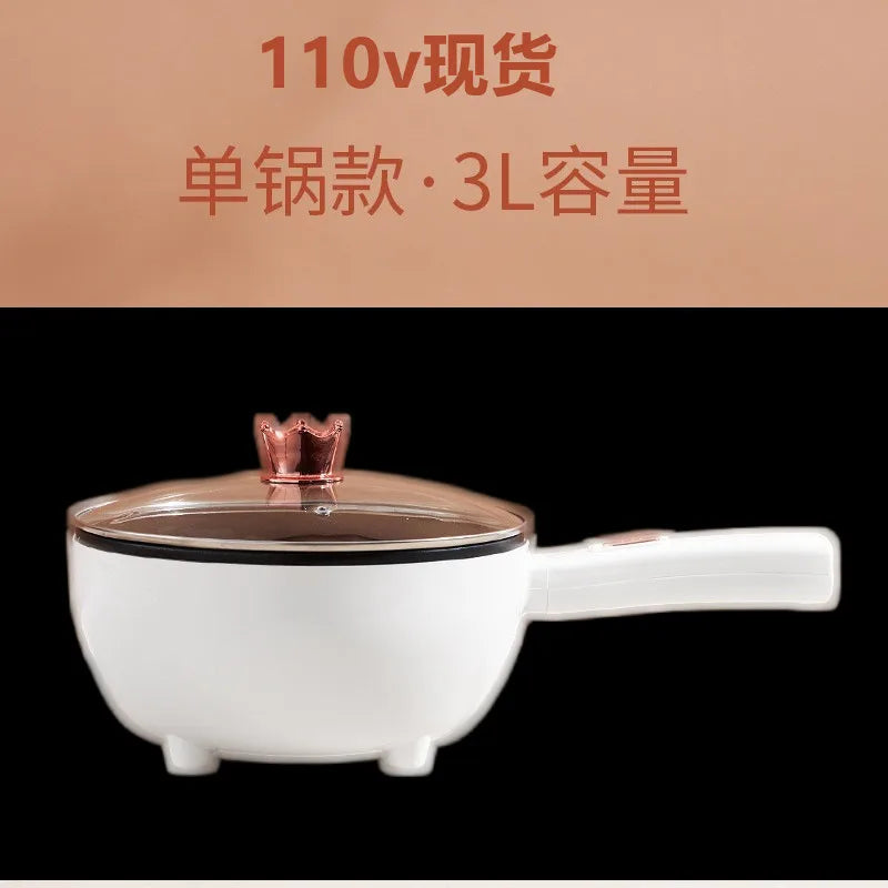 Multifunction Electric Cookers Single/Double Layer 1-2 People Household Non-stick Pan Hot Pot Rice Cooker Cooking Appliances