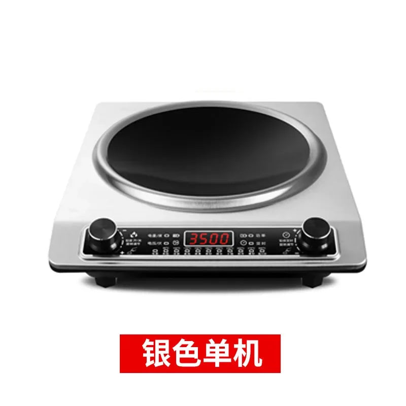 220V Hanhong Concave Induction Cooker New Model High Power Commercial Energy Saving Wok Cooking AF