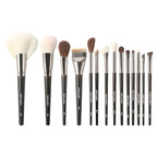 Makeup Brush Set 14PCS Soft Face Eye Cosmetic Brushes with Travel Pouch for Powder Blush Contour Foundation Eyeshadow Beauty Kit