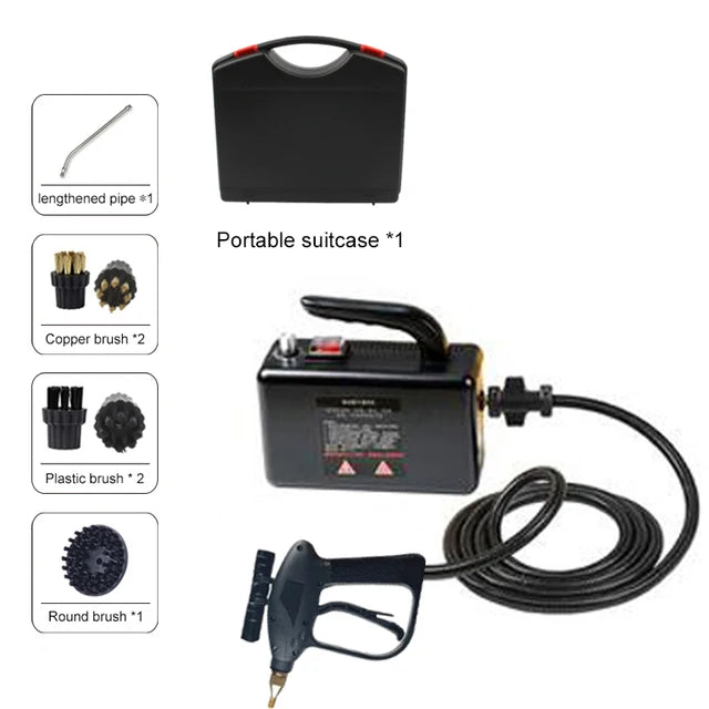 High Steam Cleaner High Temperature  Sterilization Air Conditioning Kitchen Hood Car Appliances Steam Cleaners 2600W