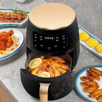 6L Air Fryer Multi-functional Intelligent Touch Screen Oven Large Capacity Electro Mechanical  Deep Fryer for Home  Airfryer