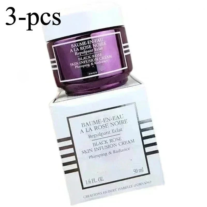 Best Sale Face Cream/Black Rose Lotion Skin Iinfusion Cream with Saffron Flowers 50ml