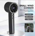 Small Fan Refrigeration Air Conditioner Portable Silent High-speed Led Display High Wind Power USB Charging Fan Handheld