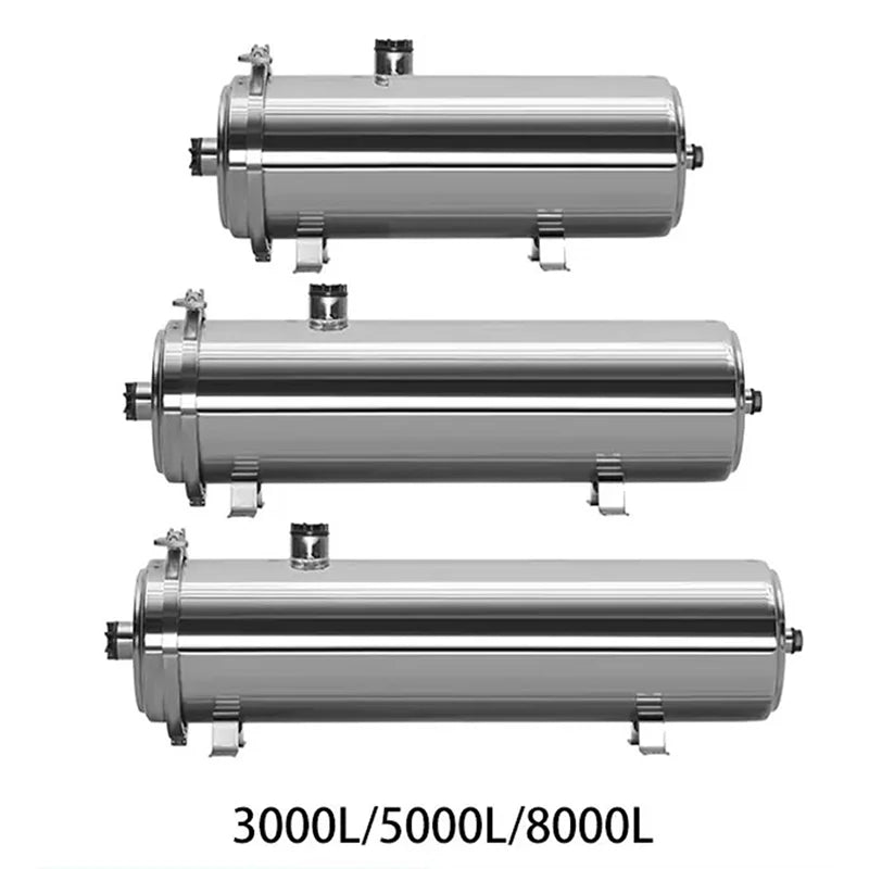 DIVEDEER Ultrafiltration Water Purifier Stainless Steel 8000-Liter Water Filtration System 0.01 Micron Membrane Water Purifier