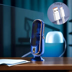 Small household  5-speed air-cooled fan, portable USB fan for office and camping