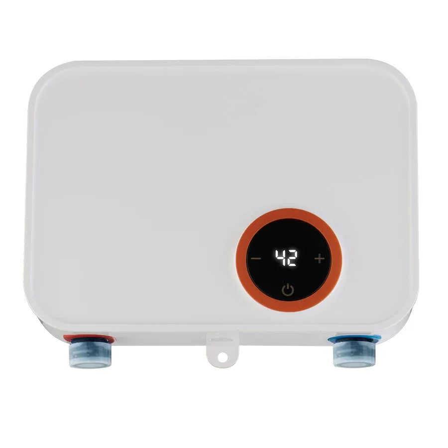 5500W Electric Hot Water Heater Small Under Sink Tankless Instant Water Heater 220V Kitchen Bathroom Heating