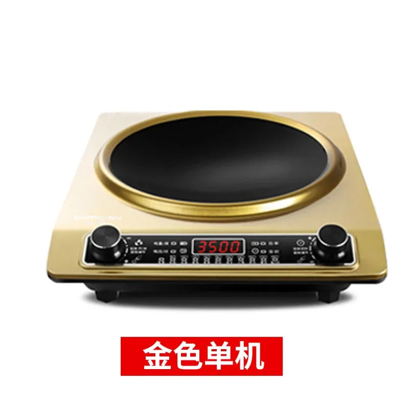 220V Hanhong Concave Induction Cooker New Model High Power Commercial Energy Saving Wok Cooking AF