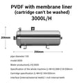 DIVEDEER Ultrafiltration Water Purifier Stainless Steel 8000-Liter Water Filtration System 0.01 Micron Membrane Water Purifier