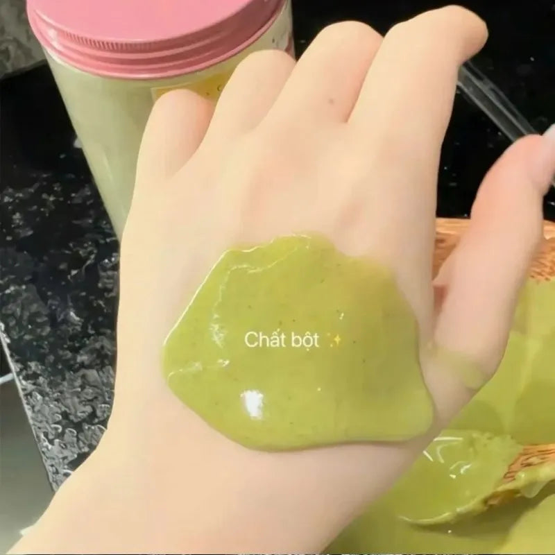 Bot Tam Trang Thao Moc 500g/bottle Natural Beauty Powder For Skin Glow Brightening Exfoliating Body Scrub Evens Skin Tone