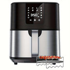 KitCook Large Air Fryer, 1500W 7QT AirFryer Cooker, Adjustable Temperature 100-400°F, 8 Presets Menu, Digital Touch Screen, Nons