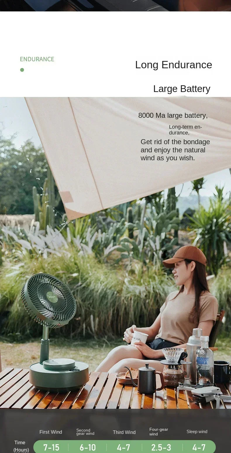 36V/110V/220V  Small Home Appliance Suspended Floor Fan with Powerful Airflow and Adjustable Height DD