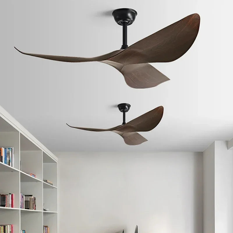 38/52 Inch Ceiling Fan Living Room Restaurant Americans Modern Office Without Light DC Remote Control Electric Fan 110V 220V