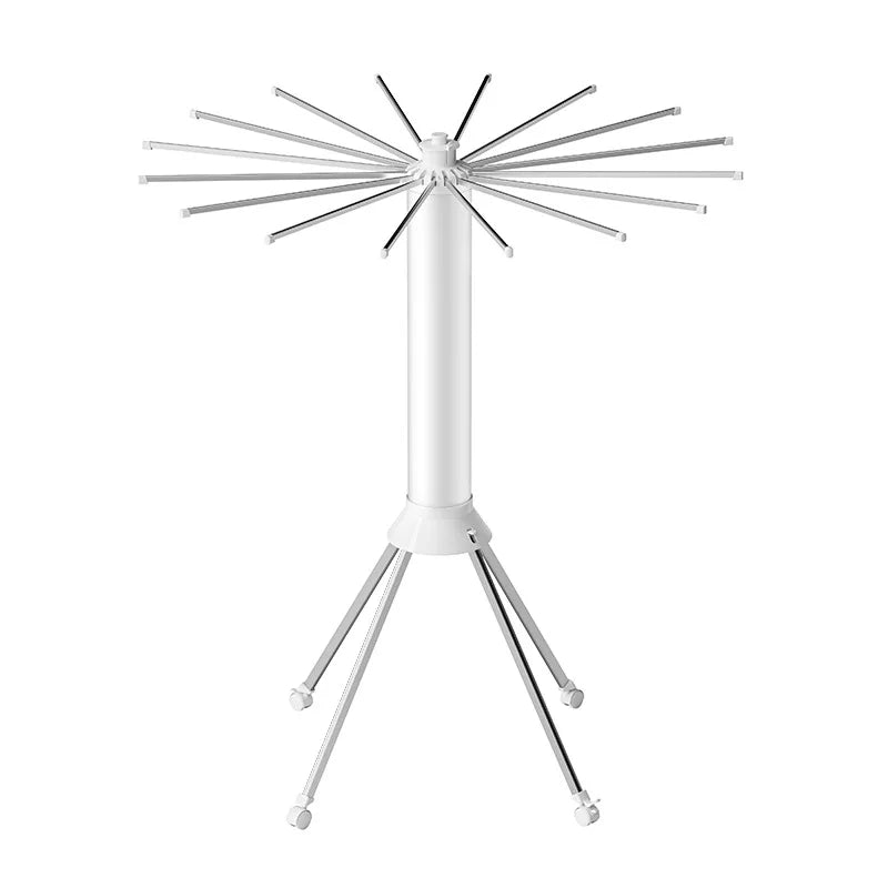 Foldable Clothes Drying Rack Octopus Type Floor Standing Balcony Clothes Drying Portable Rotating Drying Rod Clothes Dryer