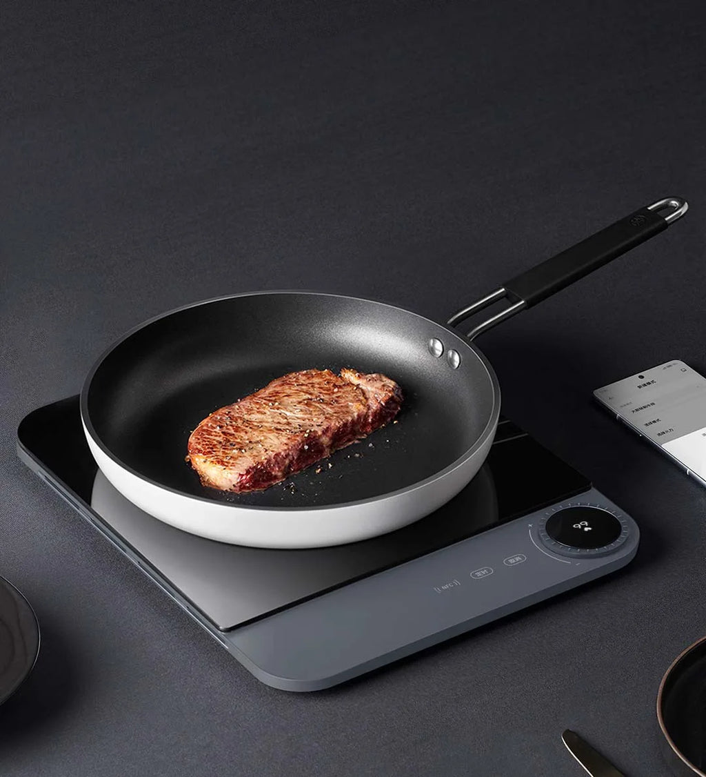 New MIJIA Ultra-thin Induction Cooker 2100W Smart Home Induction Cooker 23mm ultra-thin Induction Cooker 220V  Chinese Version