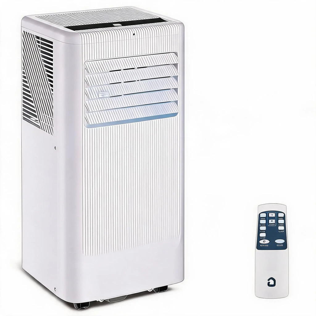 10000 BTU Portable Air Conditioner, 3-In-1 Standing AC Unit With Remote Control and Window Kit, Quiet Room Air Conditioner With Dehumidifier, for Home Office Dorms, Up to 560 Sq. Ft. White