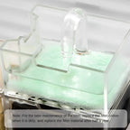 Three-in-one External Aquarium Filter Plastic Silent Fish Tank Filter Box Built-in Oxygenated Water Purifier Aquarium
