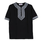 Ethnic Clothing Cotton Silk Short Sleeved Men's And Women's Loose T-Shirt Couple's Traditional Top