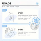 7 Pack Milk Skin Care Kit: Moisturizing Body Cleansing Milk, Body Scrub, Hand Products, Eye Cream and Storage Bag