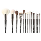 Makeup Brush Set 14PCS Soft Face Eye Cosmetic Brushes with Travel Pouch for Powder Blush Contour Foundation Eyeshadow Beauty Kit
