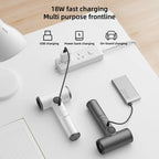 Cold/Hot Air Wireless Hair Dryer With Usb Charging And Fast Drying For Children/Dormitories/Travel Essential Wireless Hair Dryer