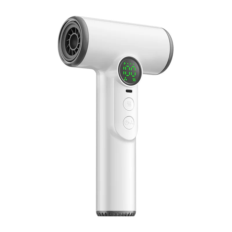 Cold/Hot Air Wireless Hair Dryer With Usb Charging And Fast Drying For Children/Dormitories/Travel Essential Wireless Hair Dryer