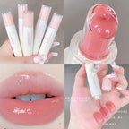 Lip Jelly Essence Hydrating Lipstick Lip Gloss Lip Gloss Mirror Lip Gloss Lipstick Tender Pink Student Makeup
