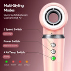 5 in 1 Hair Styler with Travel Bag Air Wrap 1200W Hair Dryer Straightening & Blow Dryer Brush for Multiple Styling Home Hotel