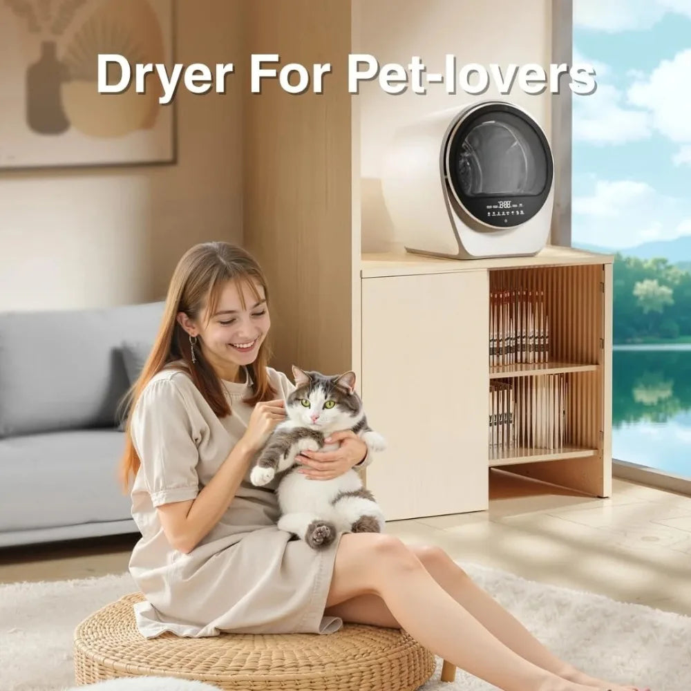 S3 Portable Clothes Dryer – Ultrafast, 1 cu.ft Capacity, 110V, Compact for Condo, Apartment, RV, Car, Customized