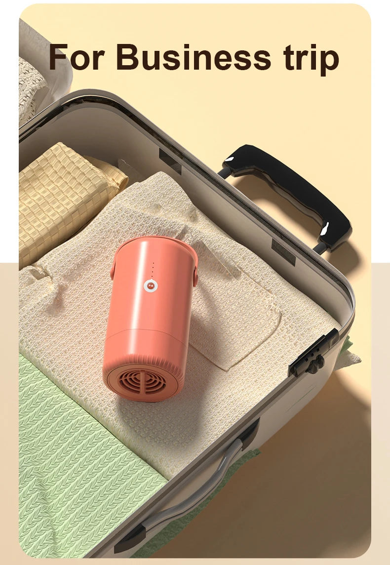 Portable Clothes Dryer Air Heater Fan Household Small Multi-Function Garment Drying Hanger Shoes Baking Dehydrator Clothes Dryer