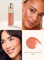Rare Beauty Lipstick Blush Cream Grace Liquid Blush Waterproof Mositure Face Contour Shadow Blusher Liquid Blusher Plump Makeup