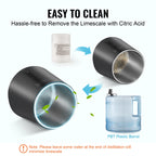 SucceBuy Water Distiller 4L 1.05 Gallon Pure Water Purifier Filter Countertop 750W Distilled Water MakerInterior Distiller