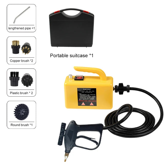 High Steam Cleaner High Temperature  Sterilization Air Conditioning Kitchen Hood Car Appliances Steam Cleaners 2600W