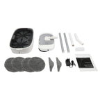 Electric Mop with Cleaning Bucket, Flexible Cordless Power Spin Mop, Low Noise Electric Mop Cleaner Set